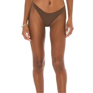 NWT Riot Swim Jax Bikini Bottom in Chocolate